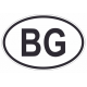 Sticker Code Pays Bulgarie