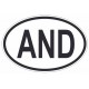 Sticker Code Pays Andorre