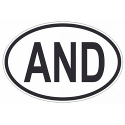 Sticker Code Pays Andorre
