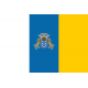 Sticker drapeau Canaries