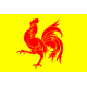 Sticker drapeau Wallon / Wallonie