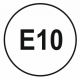 Sticker essence E10 (à coller sur votre trappe d'essence)