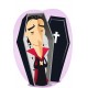 Sticker Vampire tombe dormir