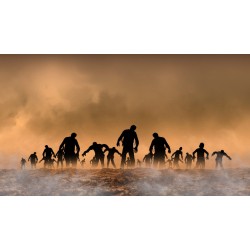 Sticker Zombie mort vivant ombre