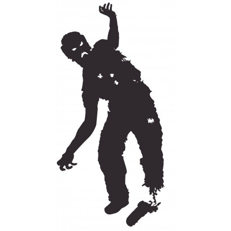 Sticker Mort vivant noir