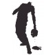Sticker Zombie mort vivant tete couper