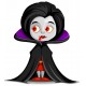 Sticker Vampire fille enfant noir rouge