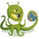 Sticker Extraterrestre planete