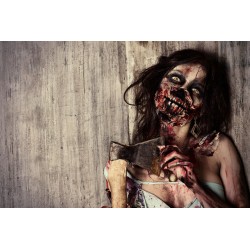 Sticker Mort vivant monstre sang