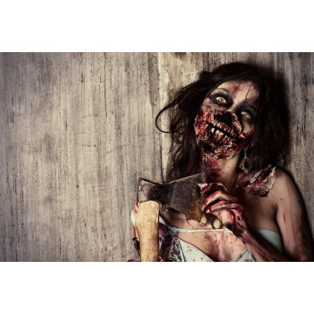 Sticker Mort vivant monstre sang