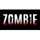 Sticker Zombie rouge noir blanc