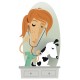 Sticker Vétérinaire femme chien