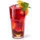 Sticker Sangria rouge verre