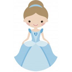 Sticker princesse