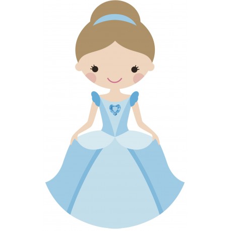 Sticker princesse
