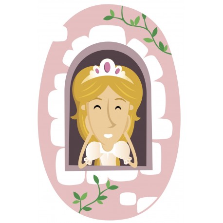 Sticker princesse
