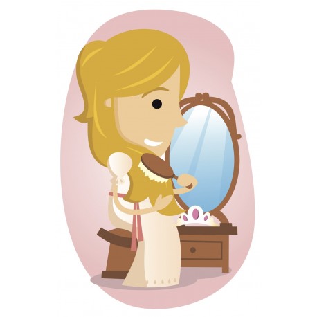 Sticker princesse