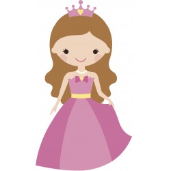 Sticker princesse