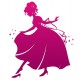 Sticker princesse