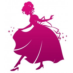 Sticker princesse