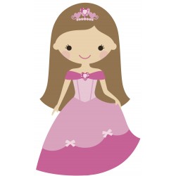 Sticker princesse
