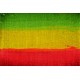 Sticker Raggea drapeau rouge jaune vert