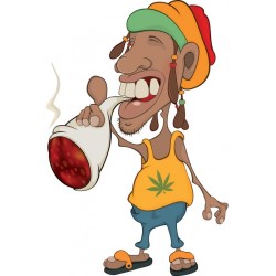 Autocollant Raggea personnage