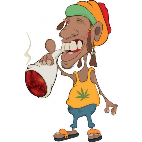 Autocollant Raggea personnage