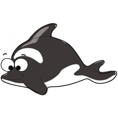 Sticker poisson orque