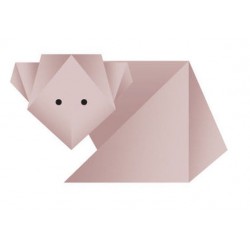 Sticker origami rongeur