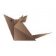 Sticker origami souris