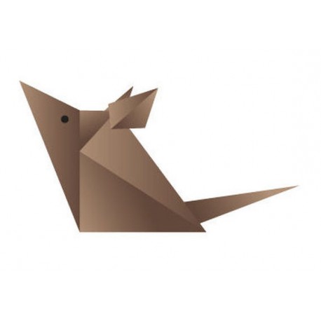Sticker origami souris