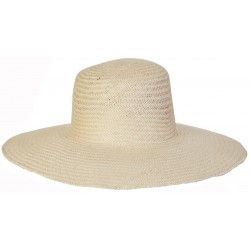 Sticker plage chapeau paille