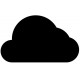 Sticker Nuage noir