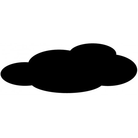 Sticker Nuage noir