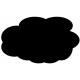 Sticker Nuage noir