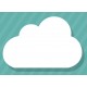 Sticker Nuage blanc