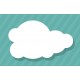 Sticker Nuage blanc