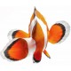 Sticker poisson clown geant