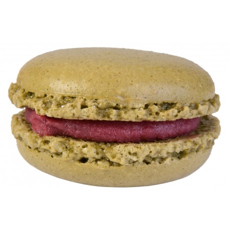 Sticker Macaron chocolat pistache