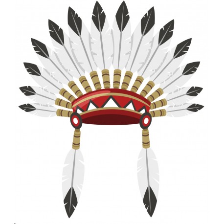 Sticker toque indienne
