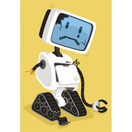 Sticker robot