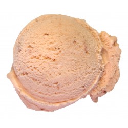 Sticker Boule de Glace orange