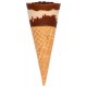 Sticker Glace cornet chocolat
