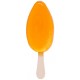 Sticker Glace batonnet orange