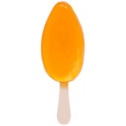 Sticker Glace batonnet orange