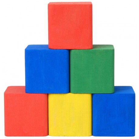 Sticker Jouet en bois coloré enfant