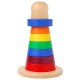 Sticker Jouet en bois coloré enfant