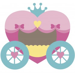 Sticker objet princesse