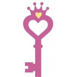 Sticker objet princesse